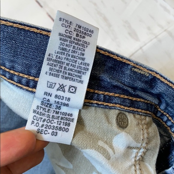 Lucky brand Straight leg jeans size 36 [B0319] - Picture 5 of 8